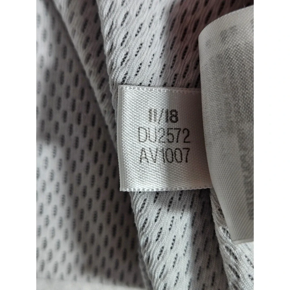Adidas Mens Grey Colorblock Full Zip Mesh Track Jacket DU2572 Size Medium